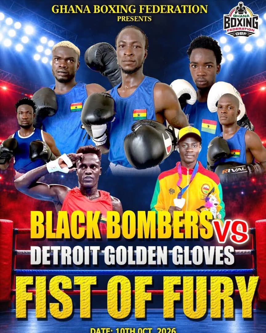 Detroit Golden Gloves Face Ghana’s Black Bombers at Bukom Arena on Fight Night