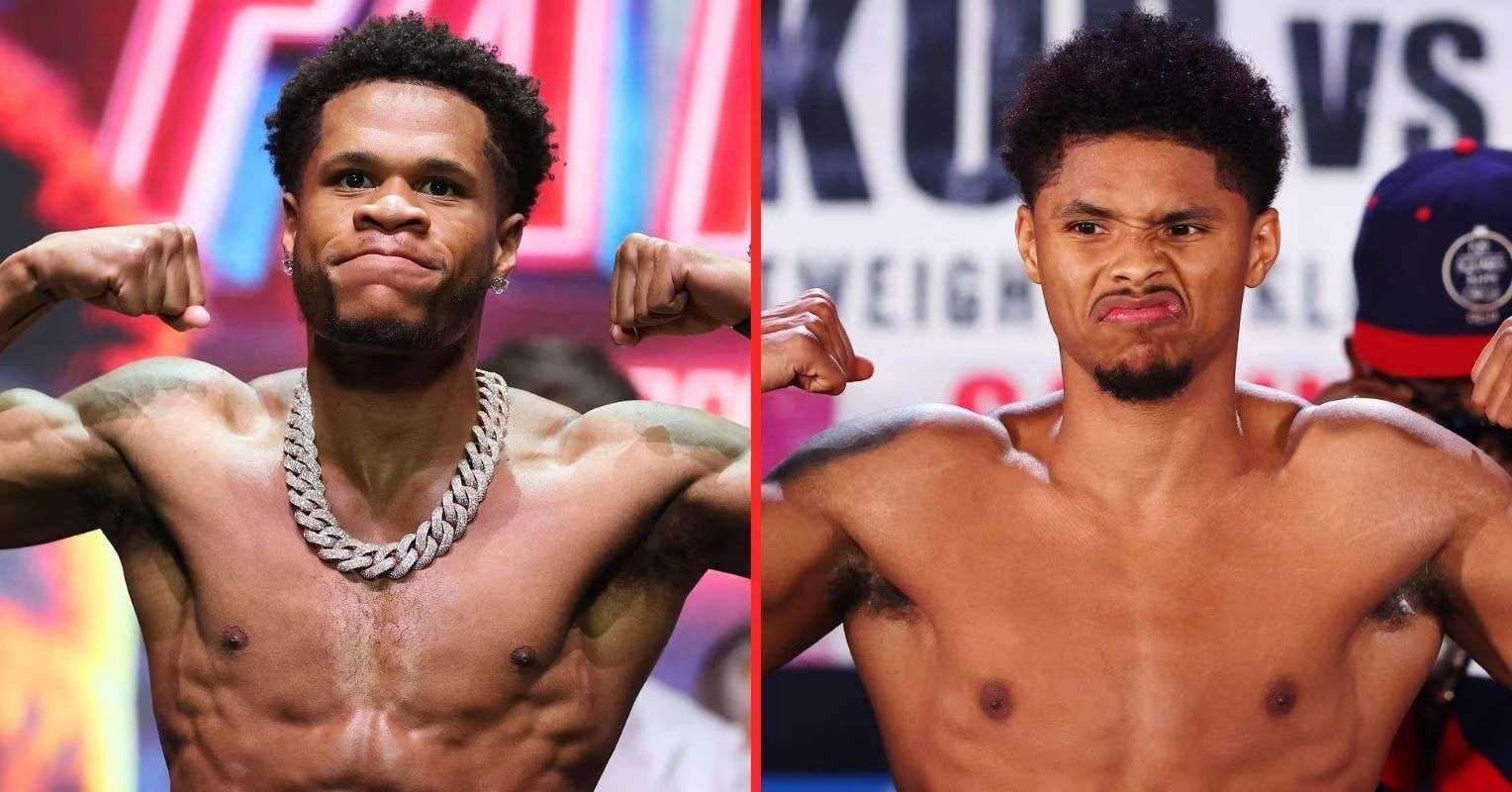 Devin Haney Calls for Shakur Stevenson Fight at 145 Pounds in December