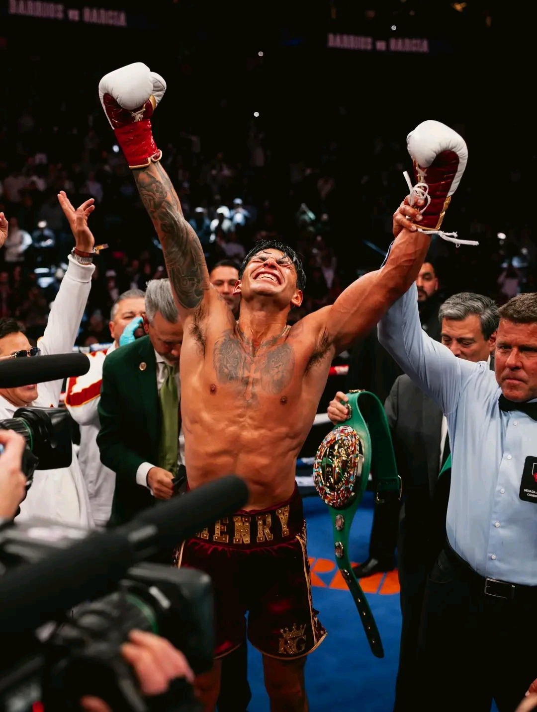 Ryan Garcia Defeats Mario Barrios To Become World Champion