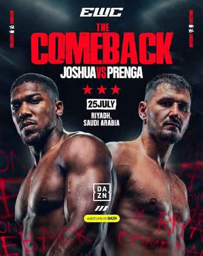 THE KING RETURNS 👑🥊🔥 ANTHONY JOSHUA IS BACK AND READY FOR WAR AGAINST KRISTIAN PRENGA.