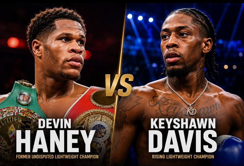 Keyshawn Davis Fight Could Give Devin Haney More Leverage Than a Shakur Stevenson Bout